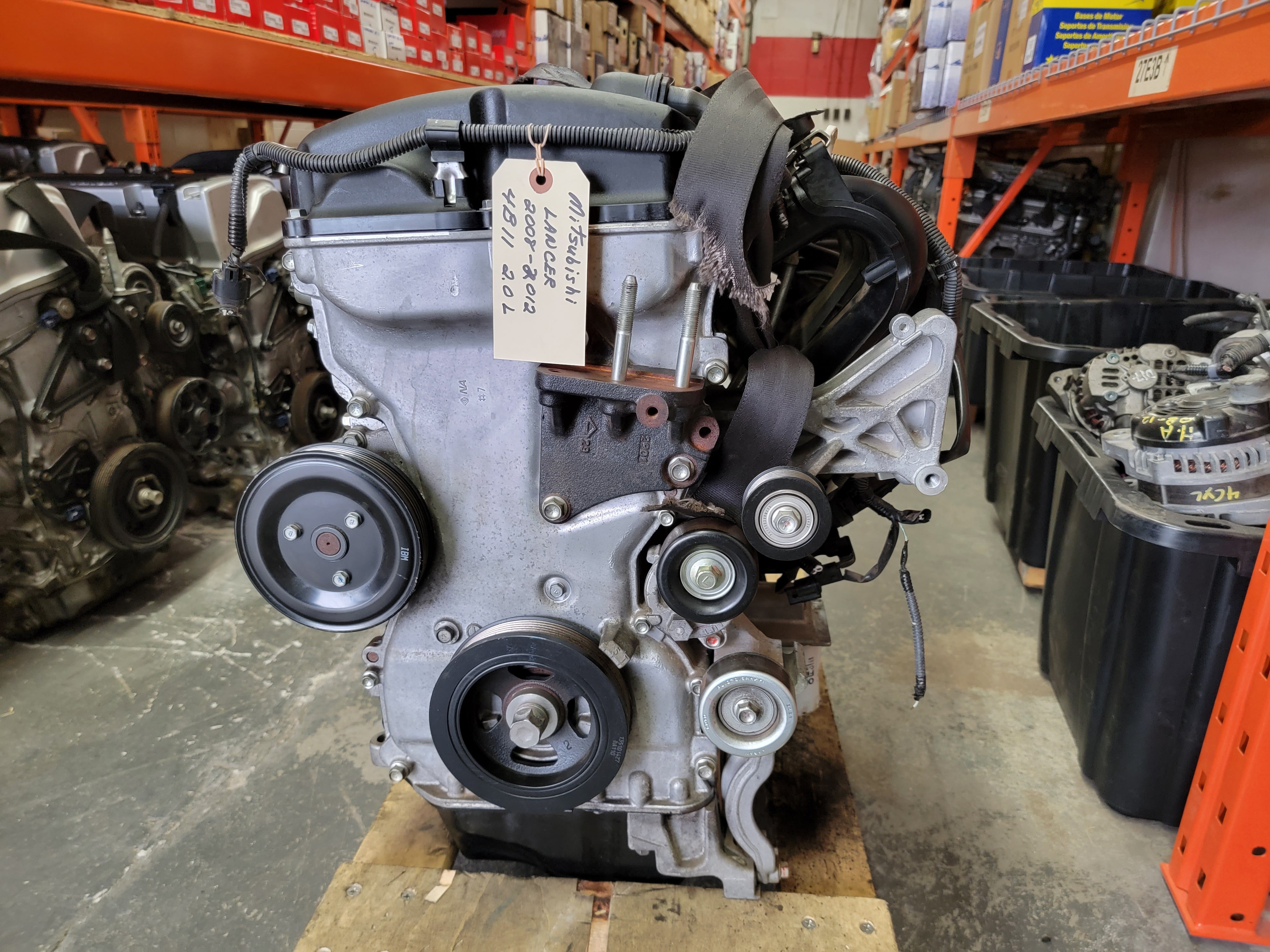 JDM Mitsubishi Lancer 2008-2012 4B11 2.0L Engine Only / Low Mileage