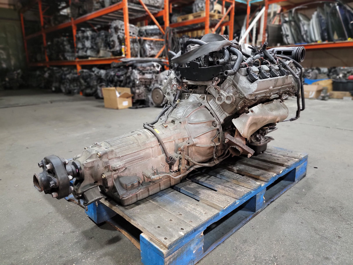 JDM Toyota/Lexus LS400, GS400, SC400 1998-2000 1UZ-FE 4.0L V8 Engine and Transmission With ECU / Stock No:1129 - Toronto Auto Parts