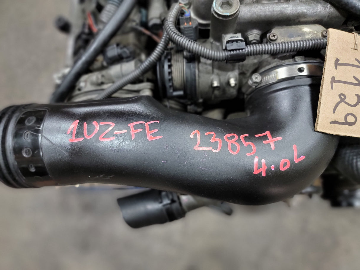 JDM Toyota/Lexus LS400, GS400, SC400 1998-2000 1UZ-FE 4.0L V8 Engine and Transmission With ECU / Stock No:1129 - Toronto Auto Parts