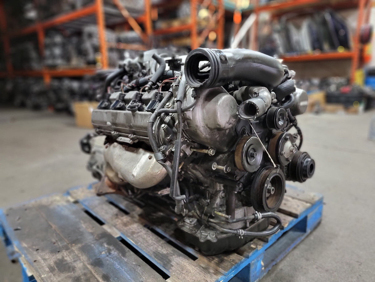 JDM Toyota/Lexus LS400, GS400, SC400 1998-2000 1UZ-FE 4.0L V8 Engine and Transmission With ECU / Stock No:1129 - Toronto Auto Parts