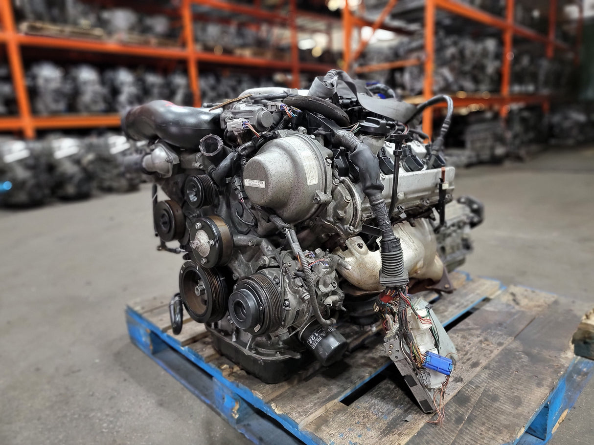JDM Toyota/Lexus LS400, GS400, SC400 1998-2000 1UZ-FE 4.0L V8 Engine and Transmission With ECU / Stock No:1129 - Toronto Auto Parts