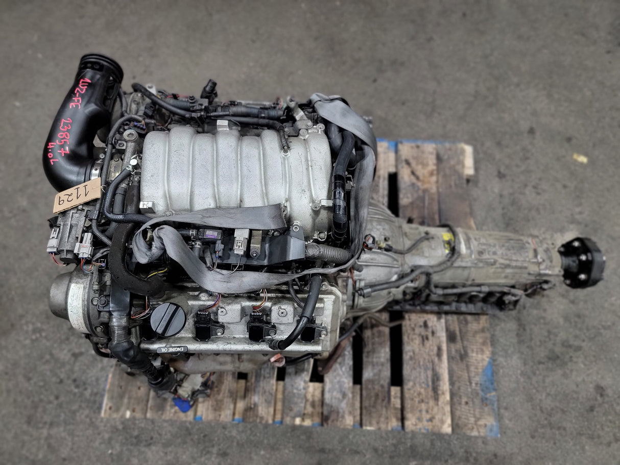 JDM Toyota/Lexus LS400, GS400, SC400 1998-2000 1UZ-FE 4.0L V8 Engine and Transmission With ECU / Stock No:1129 - Toronto Auto Parts