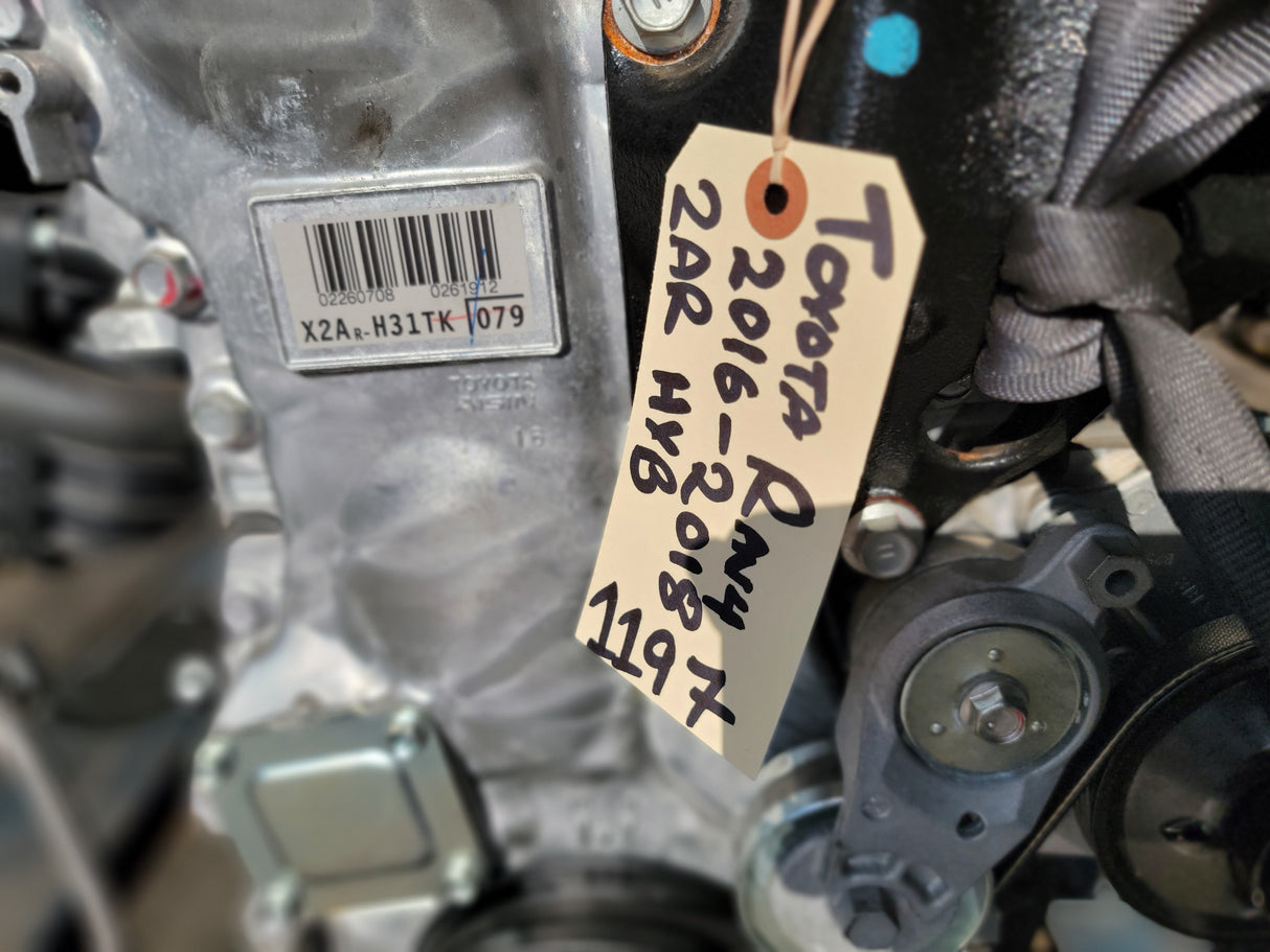 JDM Toyota Rav4 2016-2018 2AR-FXE 2.5L Hybrid Engine Only / Stock No:1197 - Toronto Auto Parts