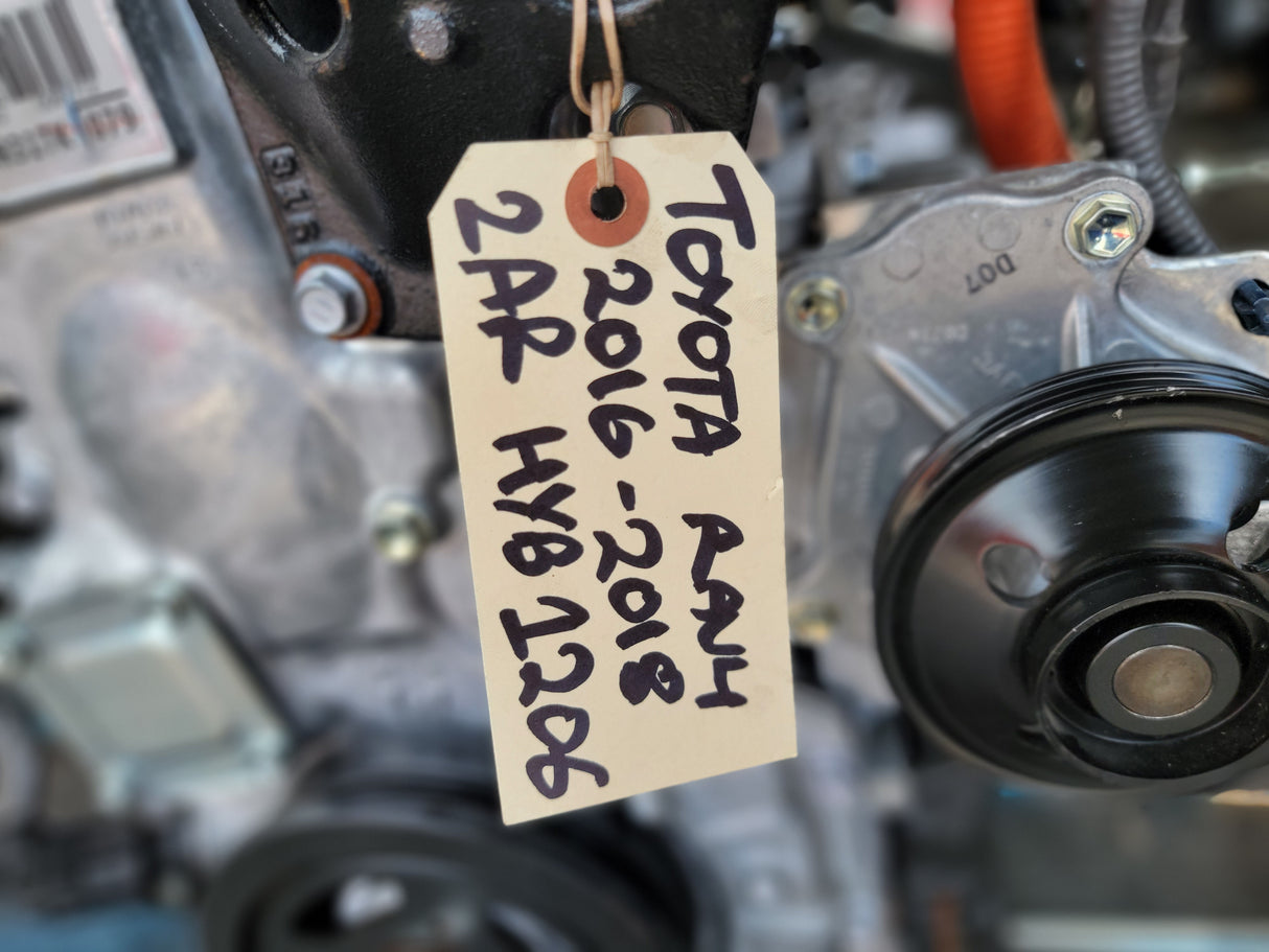 JDM Toyota Rav4 2016-2018 2AR-FXE 2.5L Hybrid Engine Only / Stock No:1206 - Toronto Auto Parts