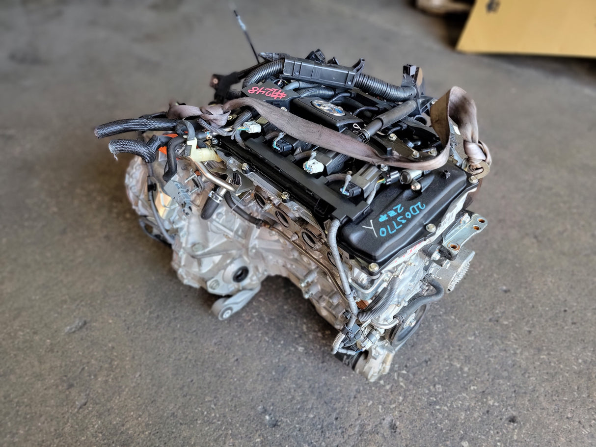 JDM Toyota Prius 2016-2021 2ZR-FXE 1.8L Hybrid Engine and Automatic Transmission / Stock No: 1248 - Toronto Auto Parts