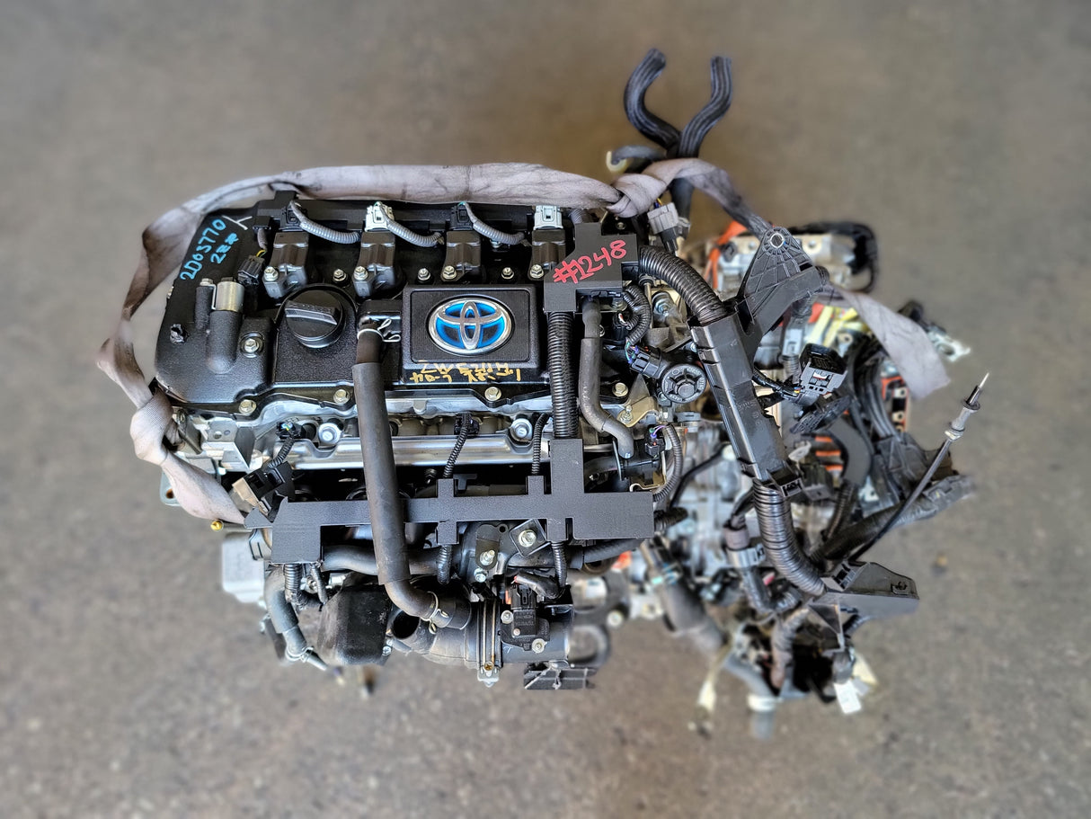 JDM Toyota Prius 2016-2021 2ZR-FXE 1.8L Hybrid Engine and Automatic Transmission / Stock No: 1248 - Toronto Auto Parts