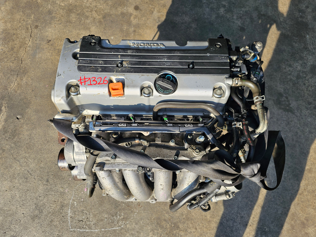 JDM Honda CR-V 2007-2009 K24A 2.4L Engine Only Direct Fit / Stock No: 1326