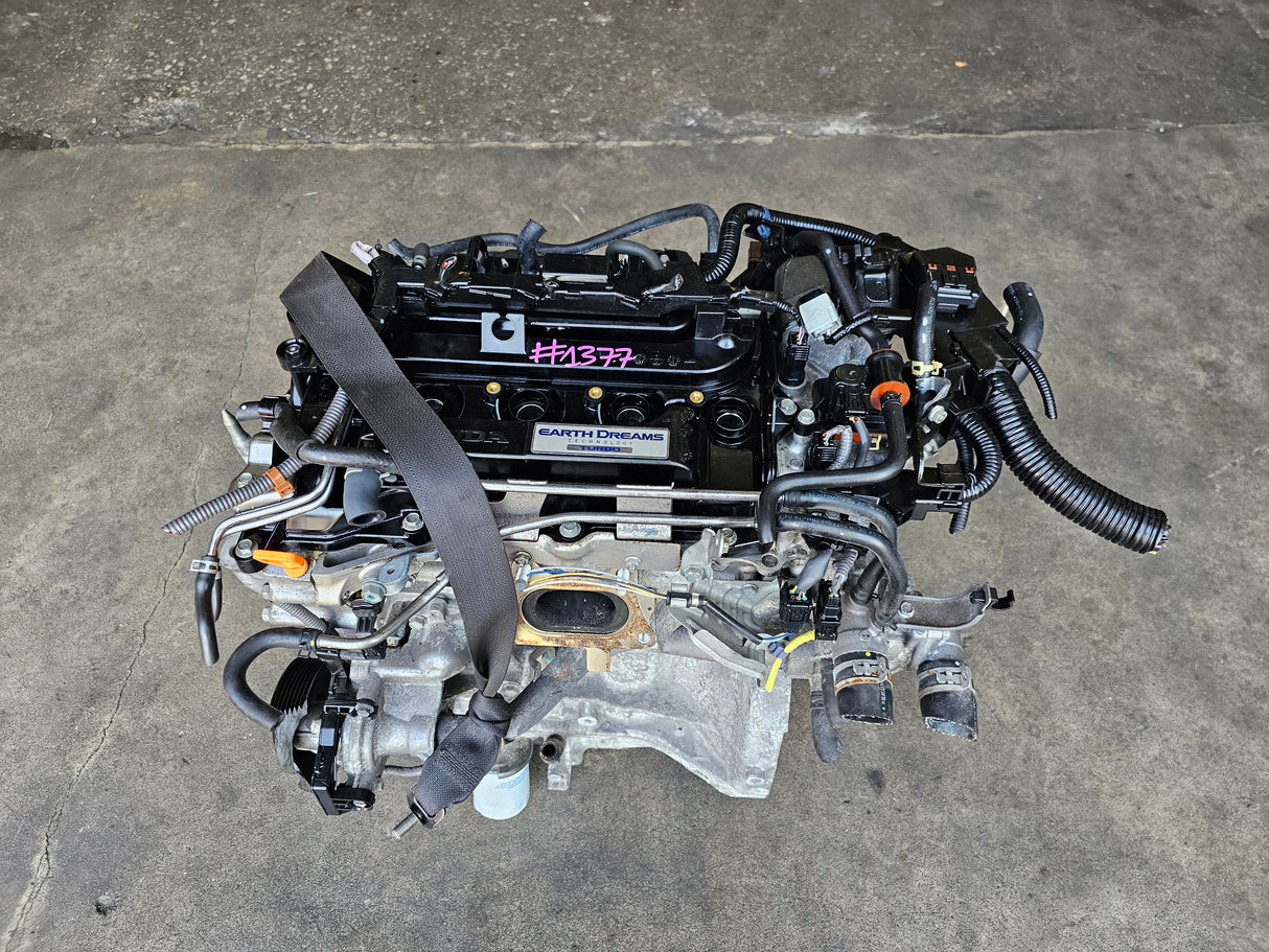 JDM Honda Civic 2016-2019 L15B 1.5L Turbo Engine Only / Stock No: 1377