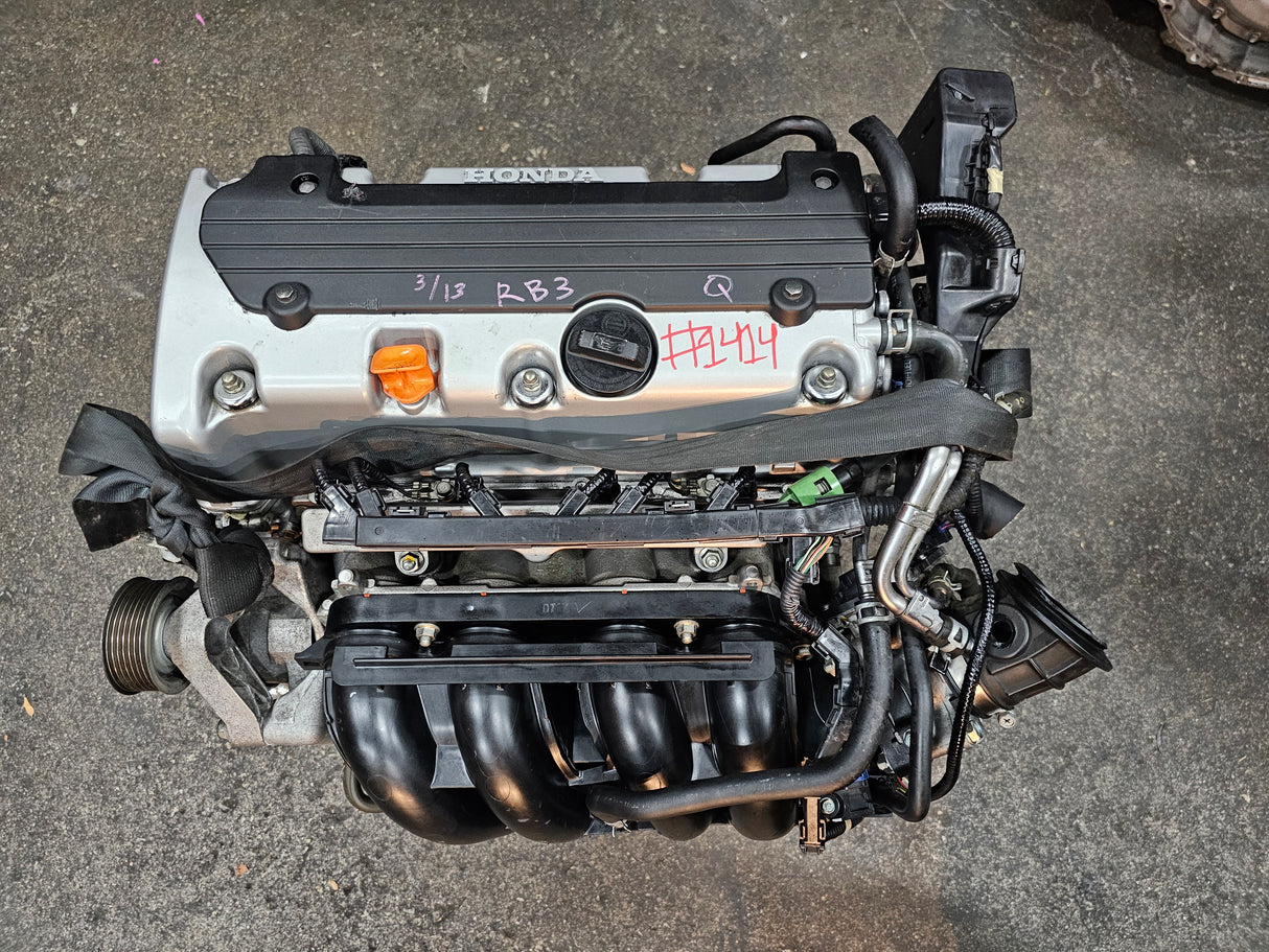 JDM Honda Accord 2008-2012/Acura TSX 2009-2014 K24A 2.4L Engine Only / Stock No: 1414