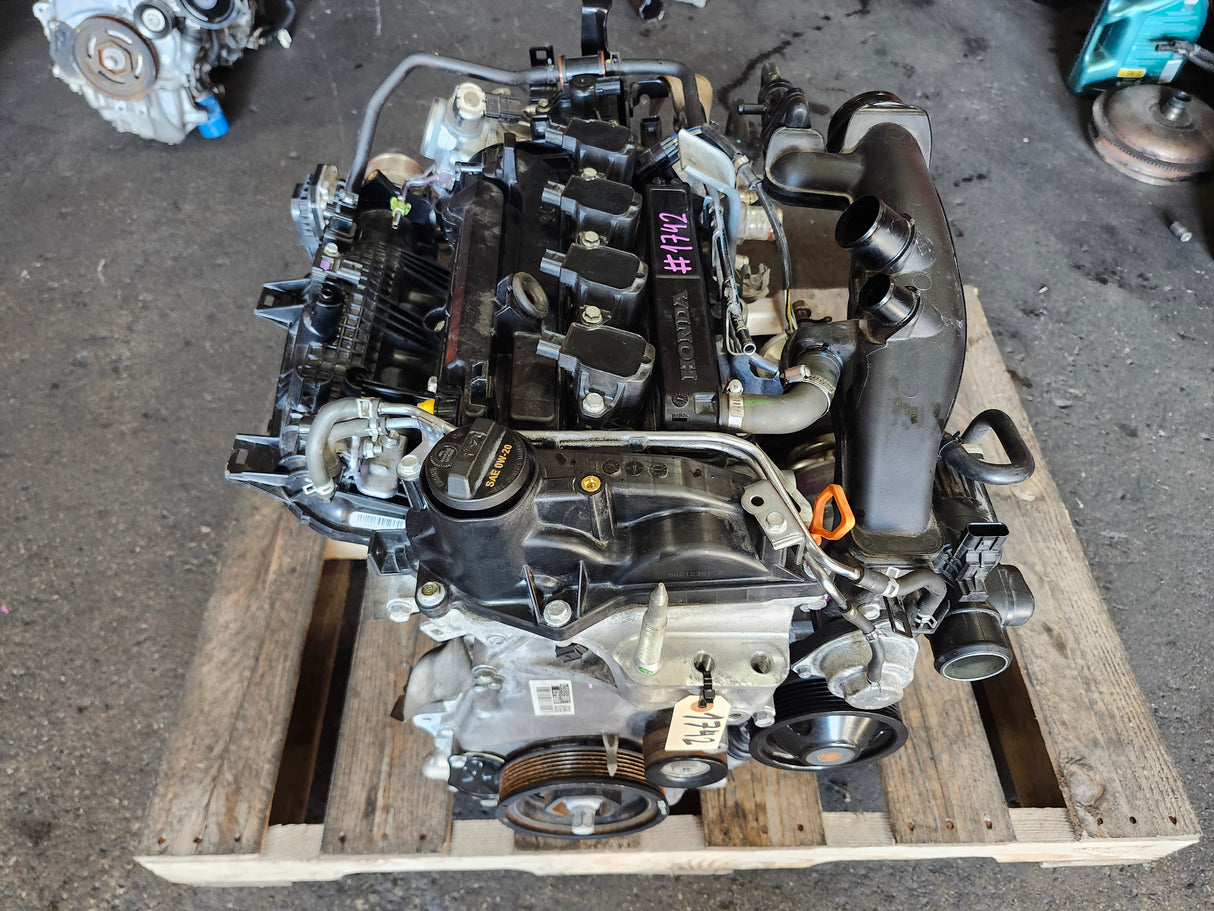 JDM Honda Civic 2016-2021 L15B 1.5L Turbo Engine Only / Stock No: 1742