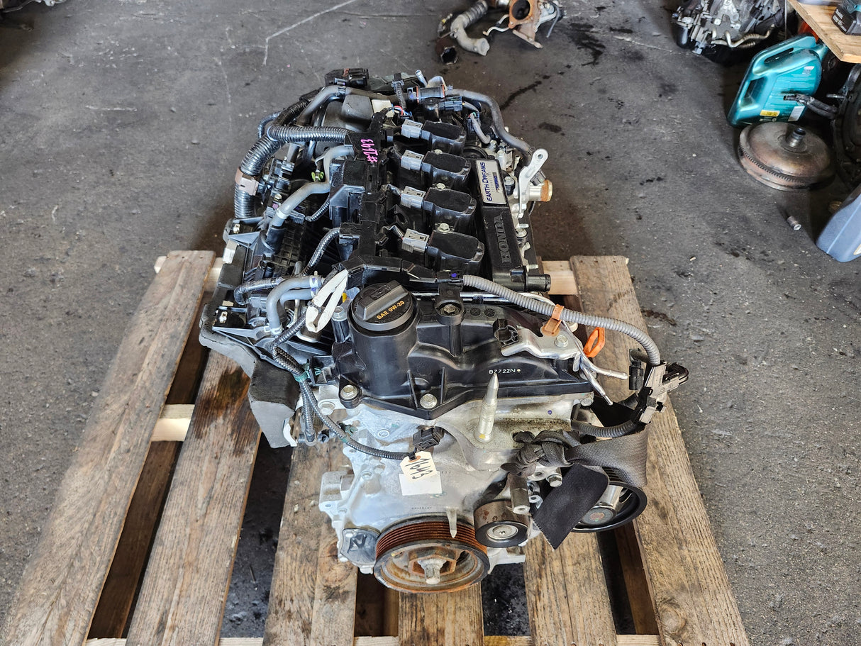 JDM Honda Civic 2016-2021 L15B 1.5L Turbo Engine and Manual Transmission / Stock No:1643