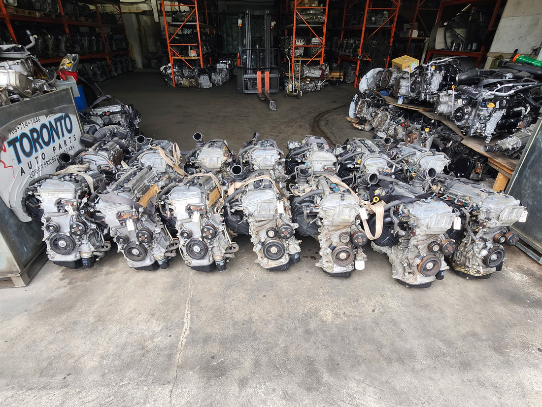 JDM Toyota Camry / Rav4 / Solara / Matrix / Highlander / Corolla / Scion TC / Vibe 2002-2015 2AZFE 2.4L VVTi Engine Only / Low Mileage - Toronto Auto Parts
