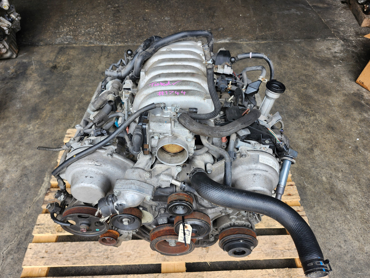 JDM Lexus LS430 2001-2004 3UZ-FE 4.3L V8 Engine Only / Stock No:1744