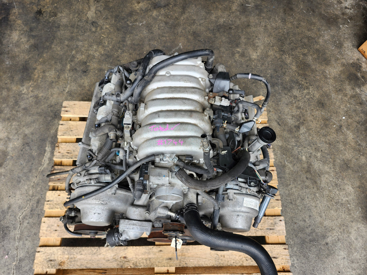 JDM Lexus LS430 2001-2004 3UZ-FE 4.3L V8 Engine Only / Stock No:1744