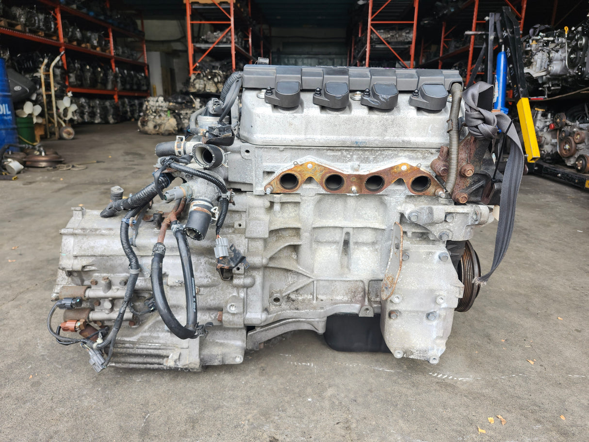 JDM Honda Civic 2001-2005 D17A 1.7L Vtec Engine and Automatic Transmission / Stock No: 1799