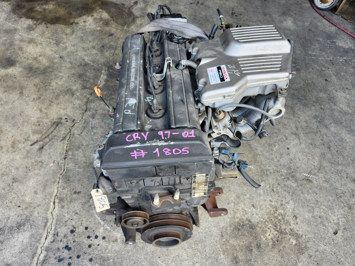 JDM Honda CR-V 1997-2001 2.0L B20B Engine Only / Japan Imported / Low Mileage / Stock No:1805