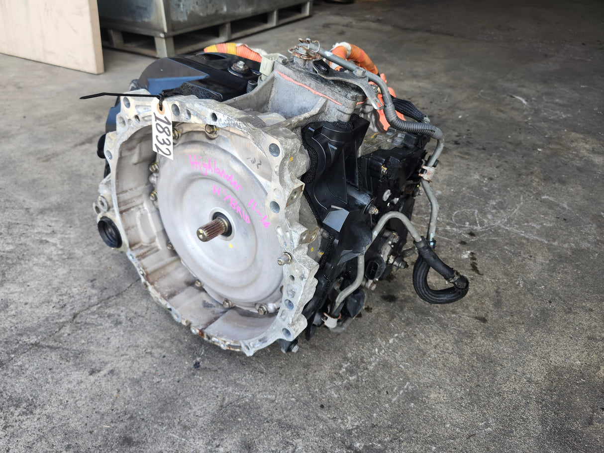 JDM Highlander 2011-2016 2GR-FXE 3.5L V6 Hybrid Transmission Only / Stock No:1832