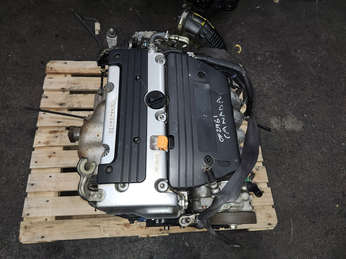 JDM Honda CR-V 2007-2009 K24Z1 2.4L Engine and AWD Automatic Transmission Direct Fit / Stock No: 1870