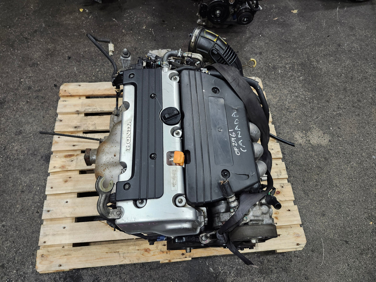 JDM Honda CR-V 2007-2009 K24Z1 2.4L Engine and AWD Automatic Transmission Direct Fit / Stock No: 1870