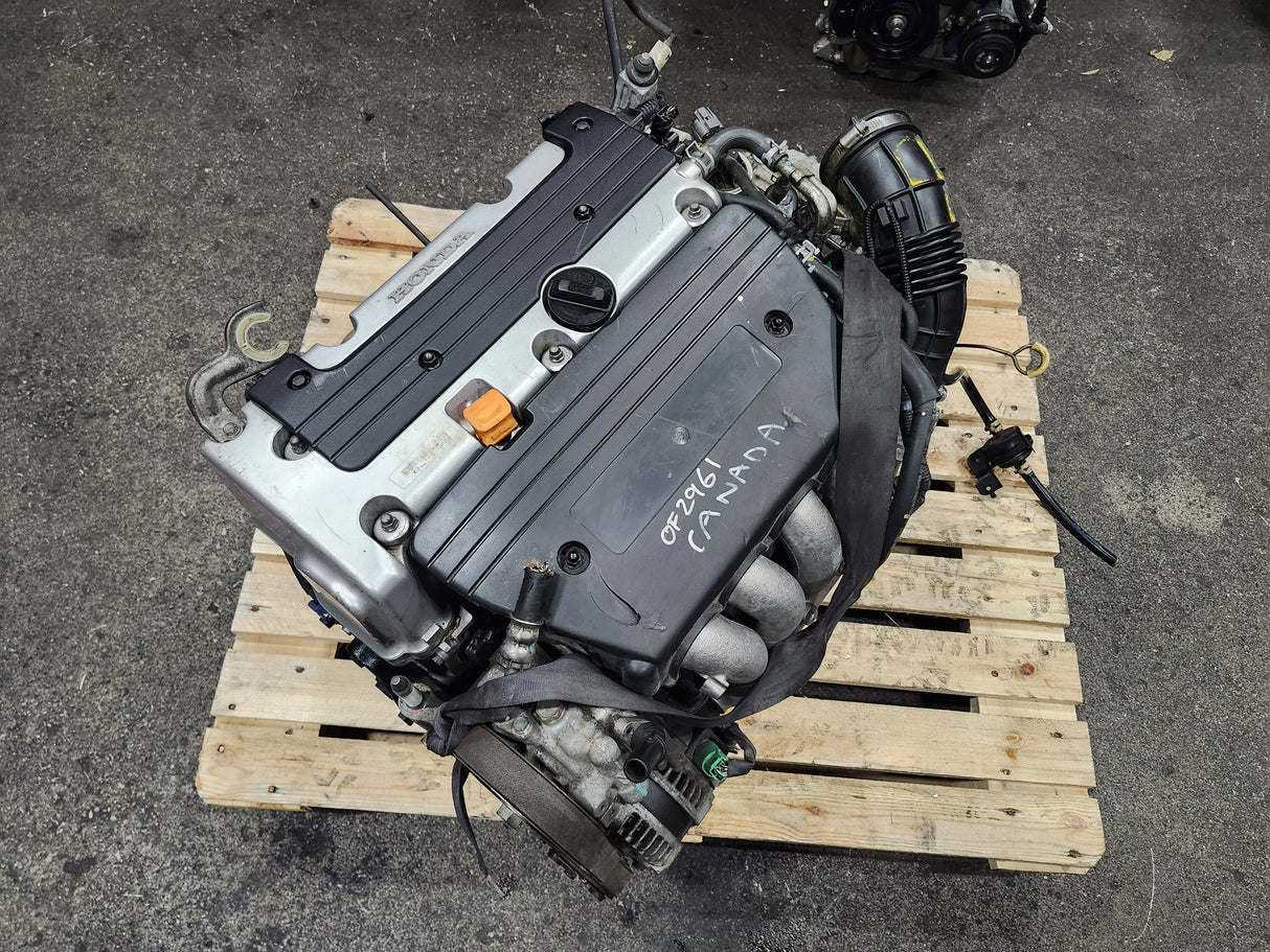 JDM Honda CR-V 2007-2009 K24Z1 2.4L Engine and AWD Automatic Transmission Direct Fit / Stock No: 1870