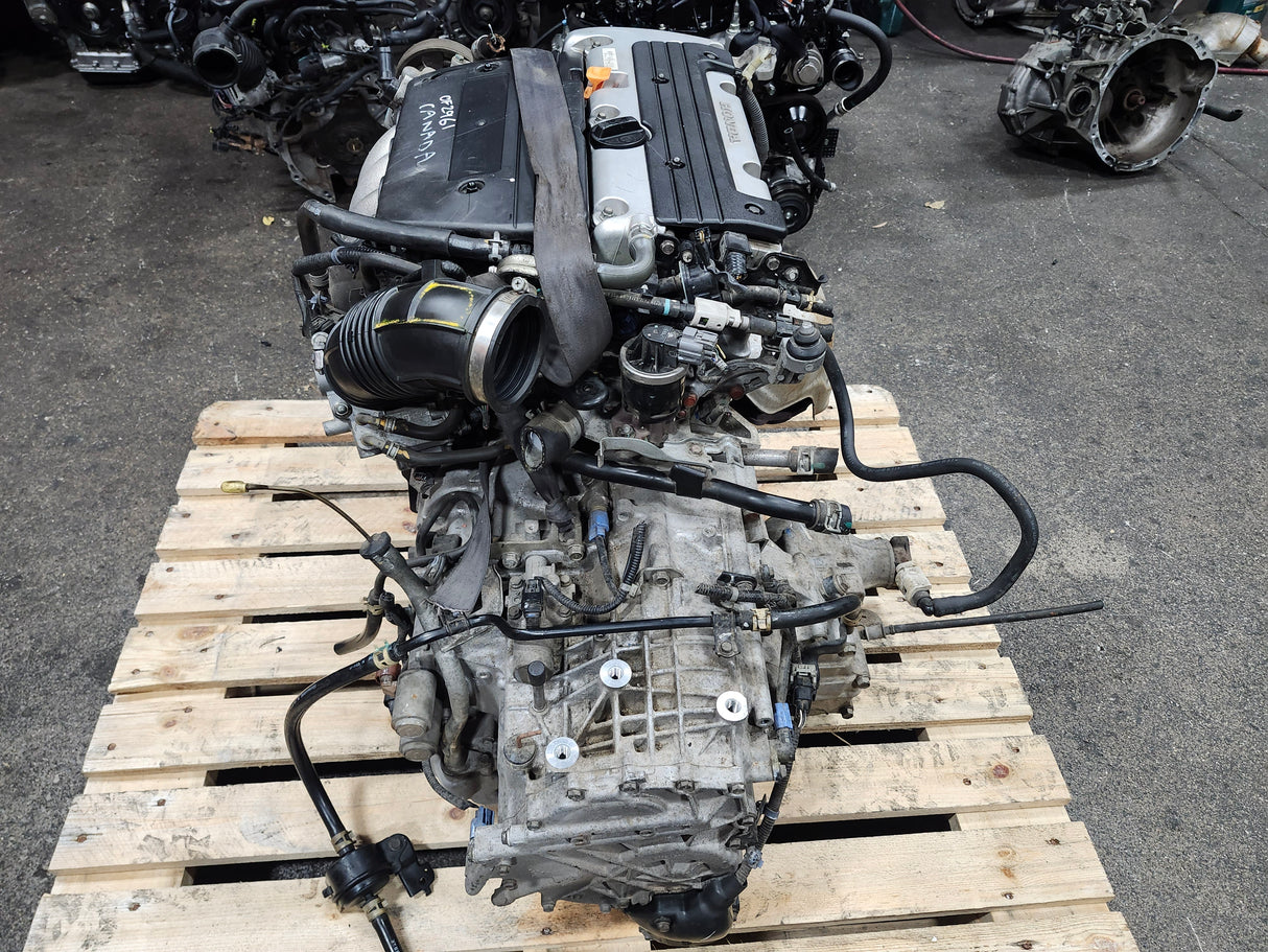 JDM Honda CR-V 2007-2009 K24Z1 2.4L Engine and AWD Automatic Transmission Direct Fit / Stock No: 1870