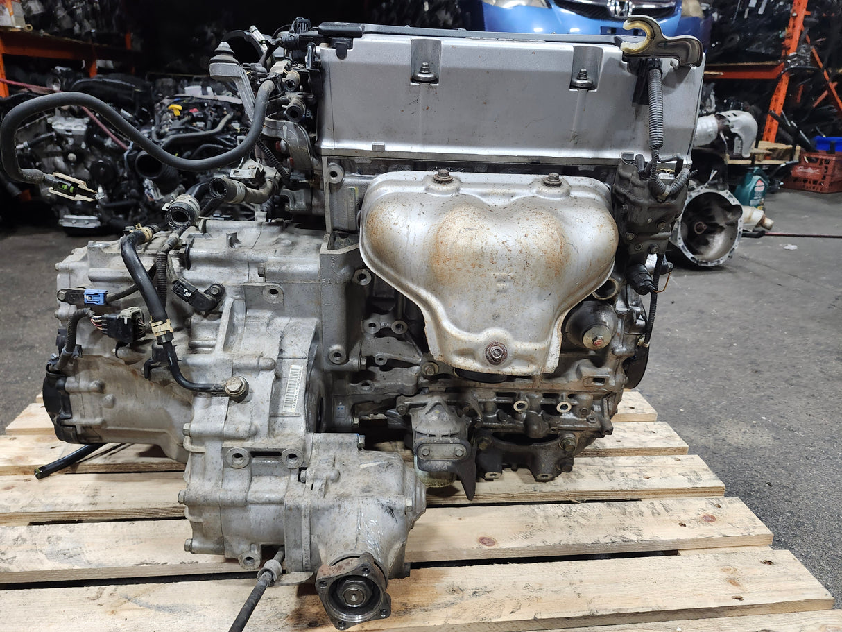 JDM Honda CR-V 2007-2009 K24Z1 2.4L Engine and AWD Automatic Transmission Direct Fit / Stock No: 1870