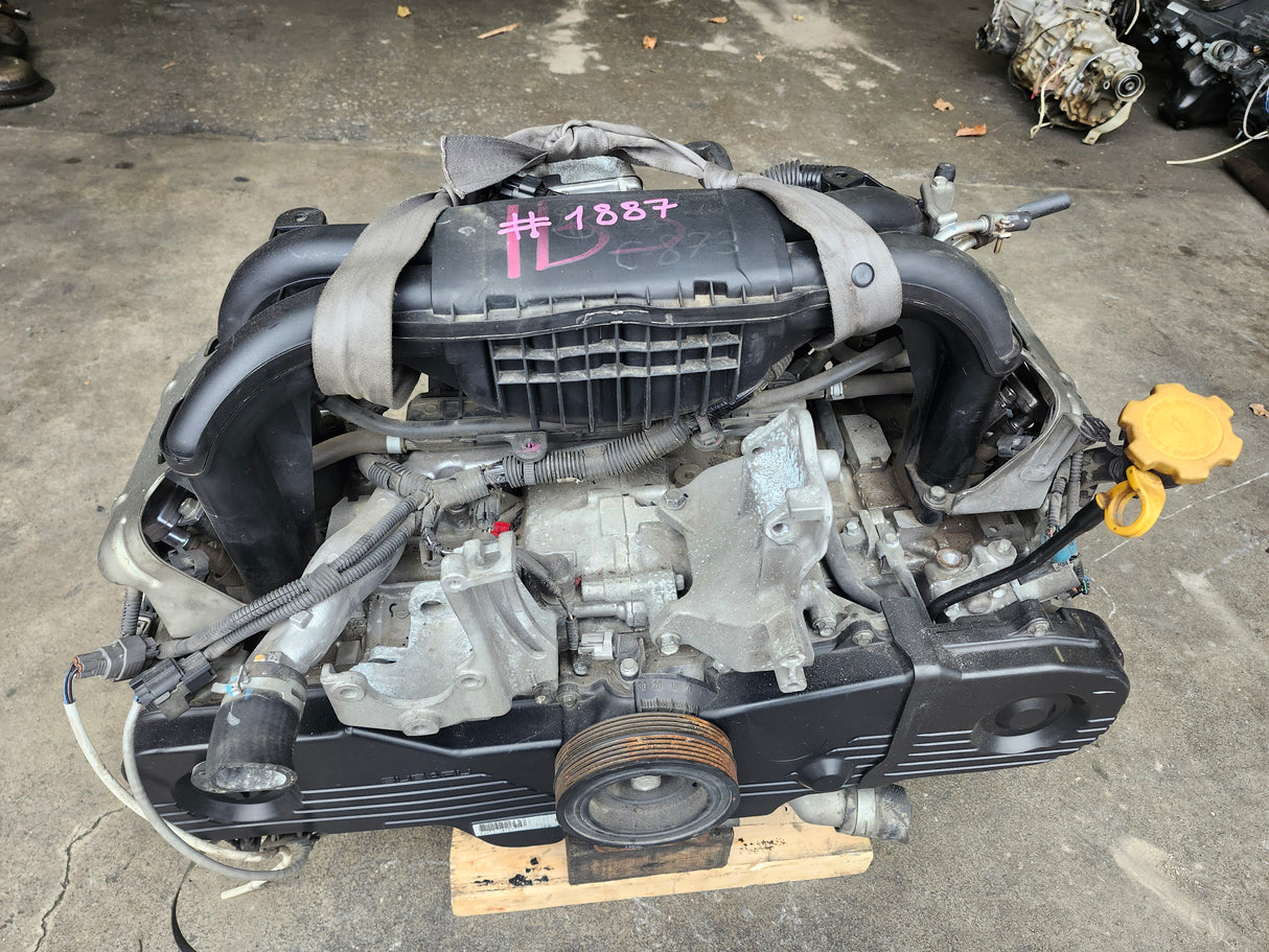 JDM Subaru Outback, Legacy, Forester 2009-2012 EJ25 2.5L SOHC Engine / Low Mileage Stock No : 1887