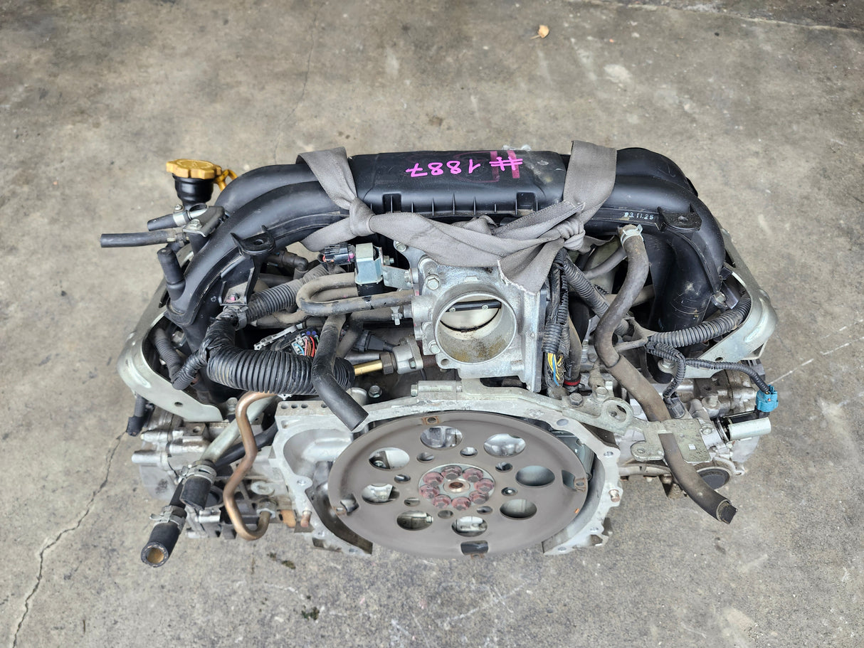 JDM Subaru Outback, Legacy, Forester 2009-2012 EJ25 2.5L SOHC Engine / Low Mileage Stock No : 1887