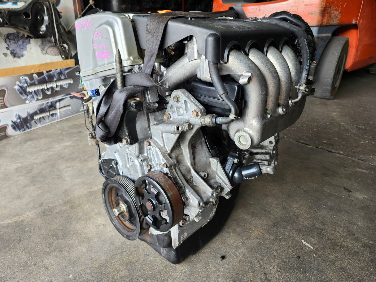 JDM Honda CR-V 2007-2009 K24A 2.4L Engine Only Direct Fit / Stock No: 1895