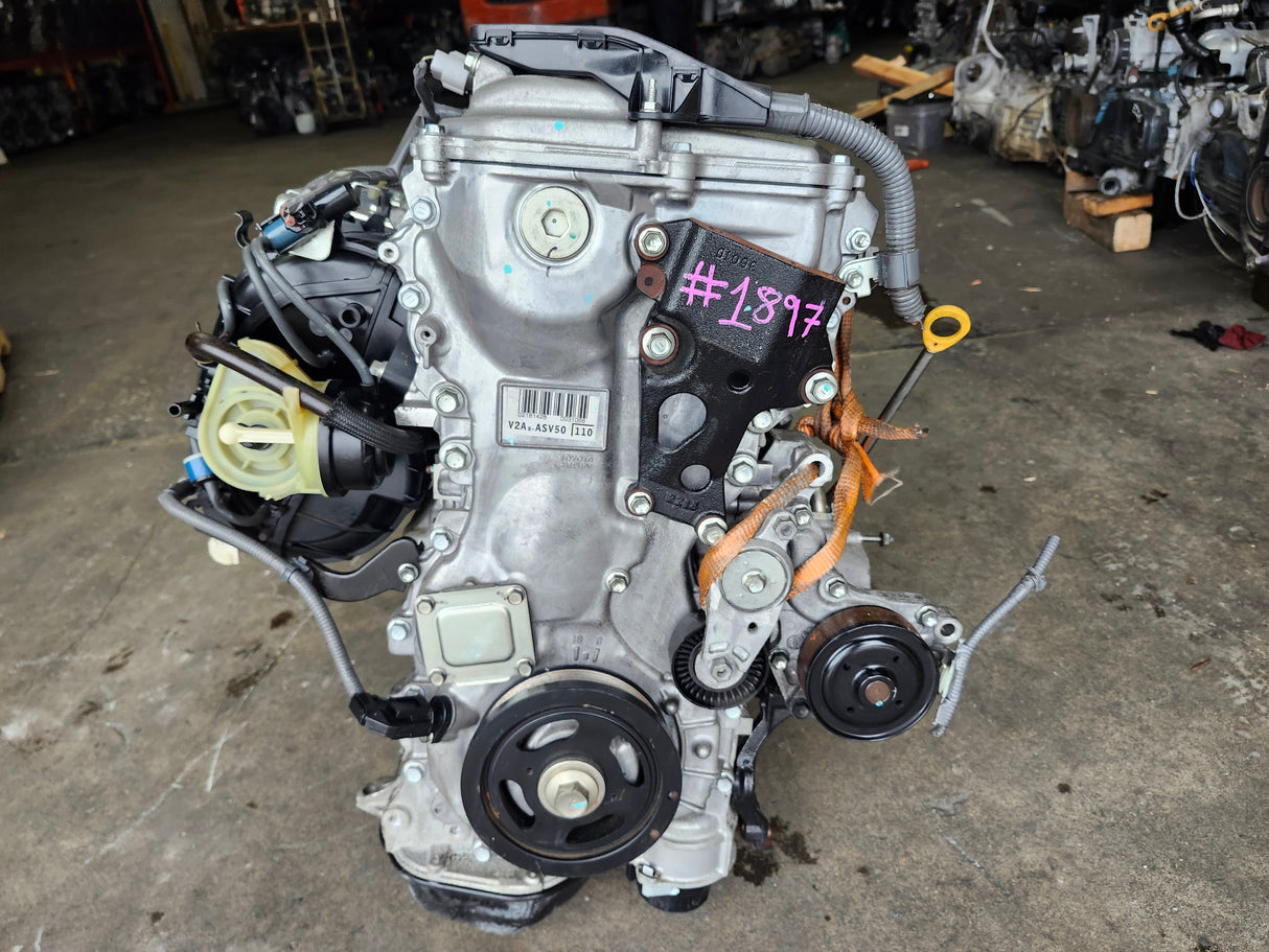 JDM Toyota Camry 2012-2017 2AR-FE Engine Only / Stock No: 1897