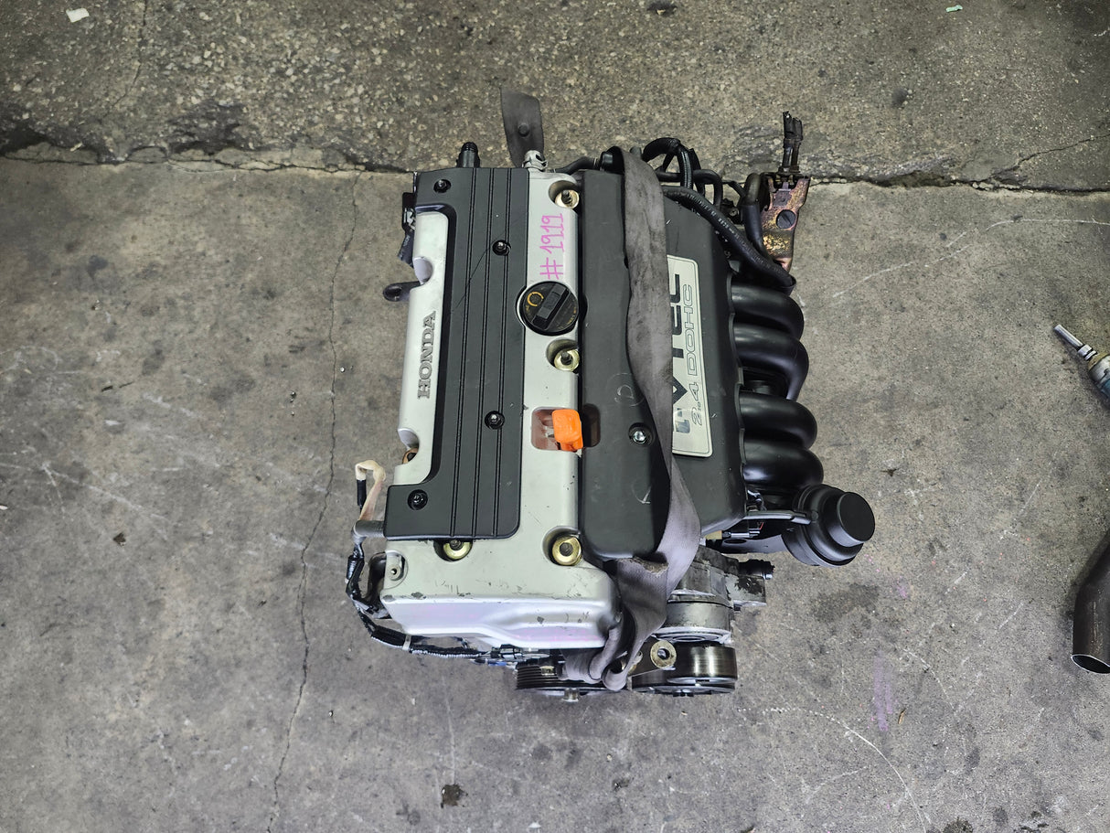 JDM Honda CR-V 2002-2006 K24A1 Engine Only / Stock No: 1919