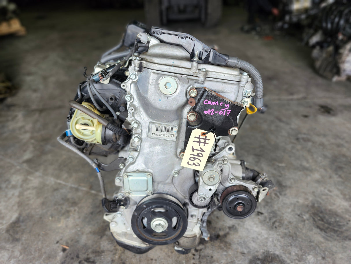 JDM Toyota Rav4/Camry 2012-2017 2AR-FE Engine / Stock No: 1963