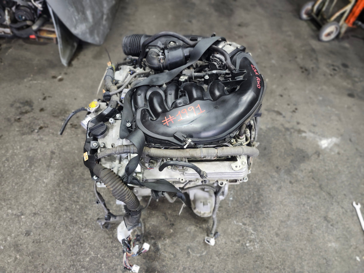 JDM Lexus IS350 2006-2011 3.5L RWD 2GR FSE Engine Only / Stock No: 1991