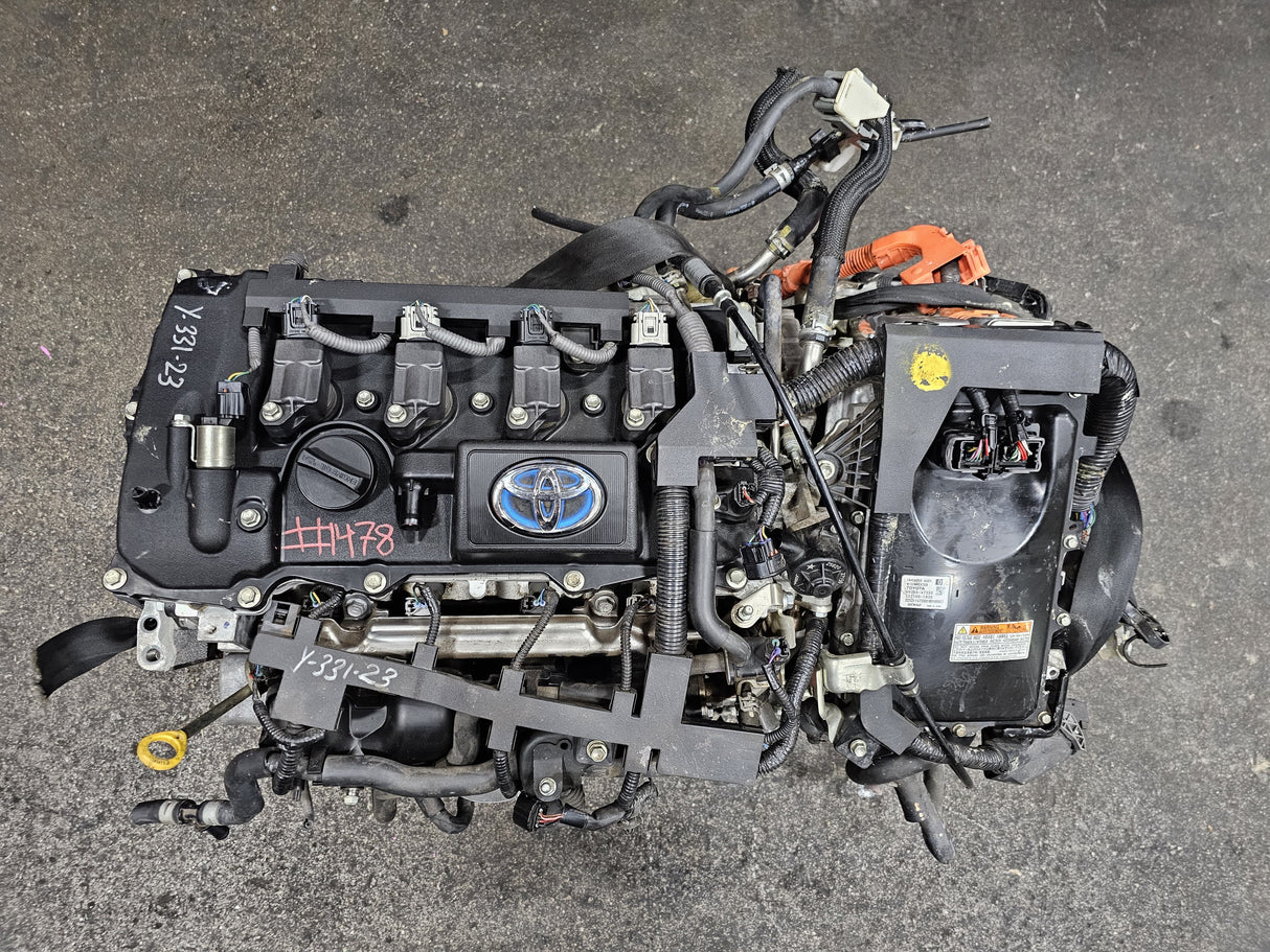 JDM Toyota Prius 2016-2021 2ZR-FXE 1.8L Hybrid Engine and Automatic Transmission #1478