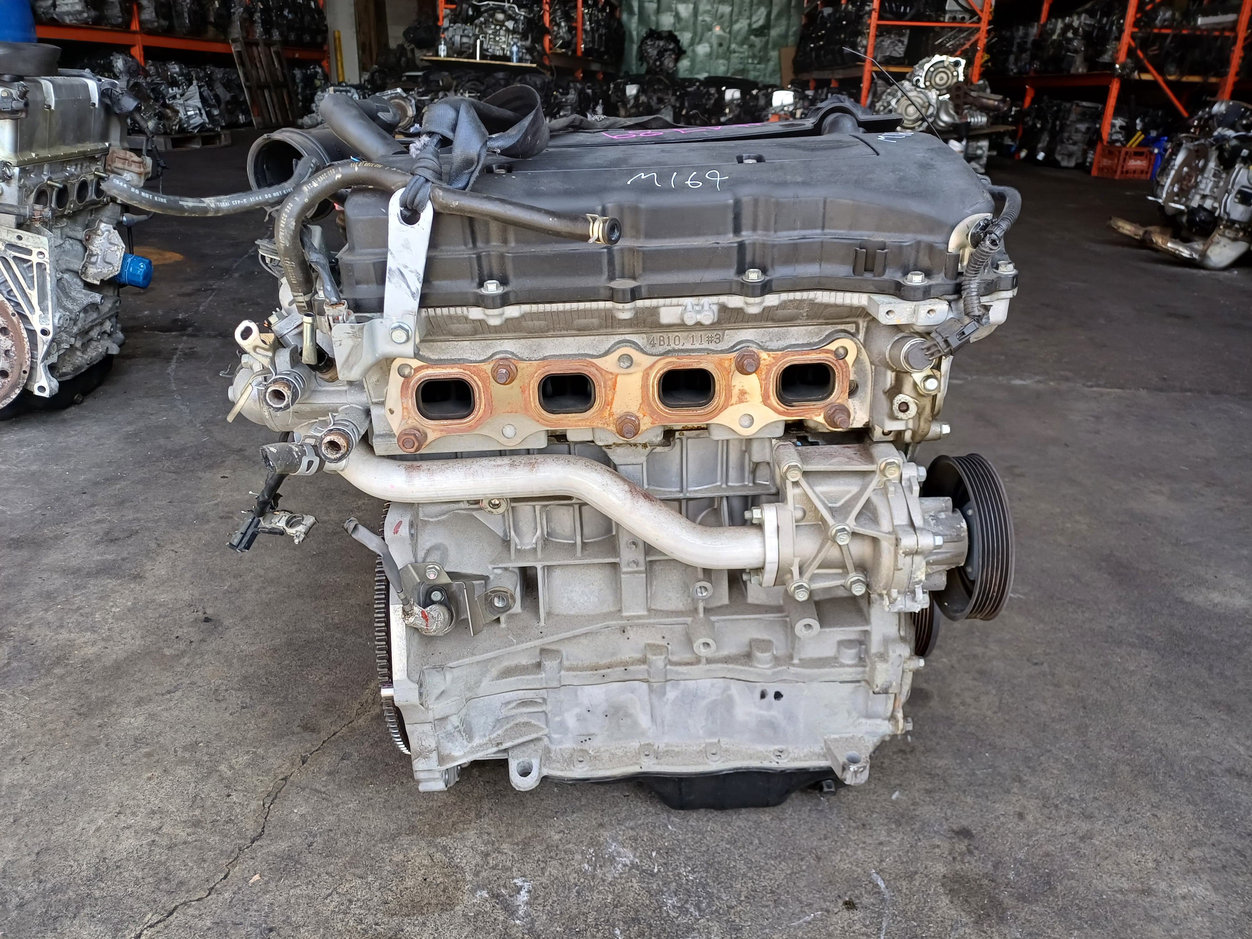 メナードエンベリエ4本 JDM Mitsubishi Lancer 2008-2012 4B11 2.0L Engine Only / Low