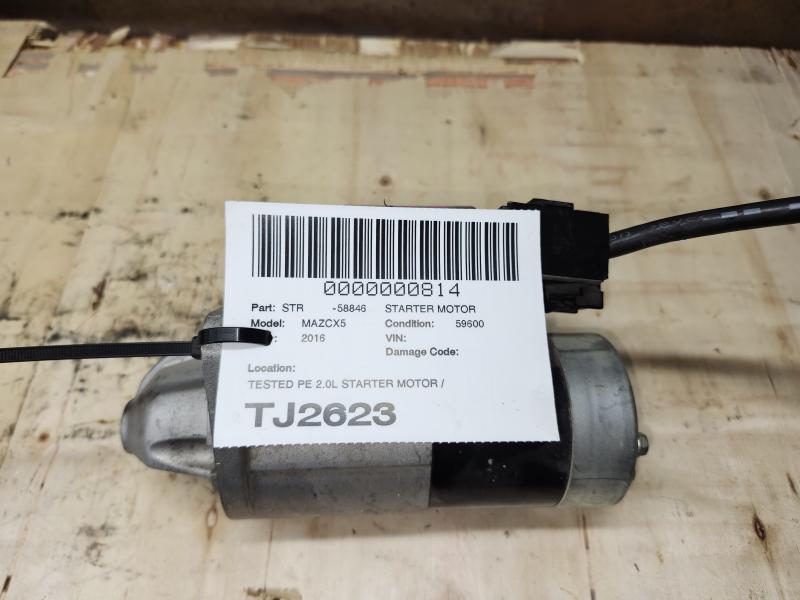 JDM Mazda CX-5 2016 Tested Pe 2.0L Starter Motor