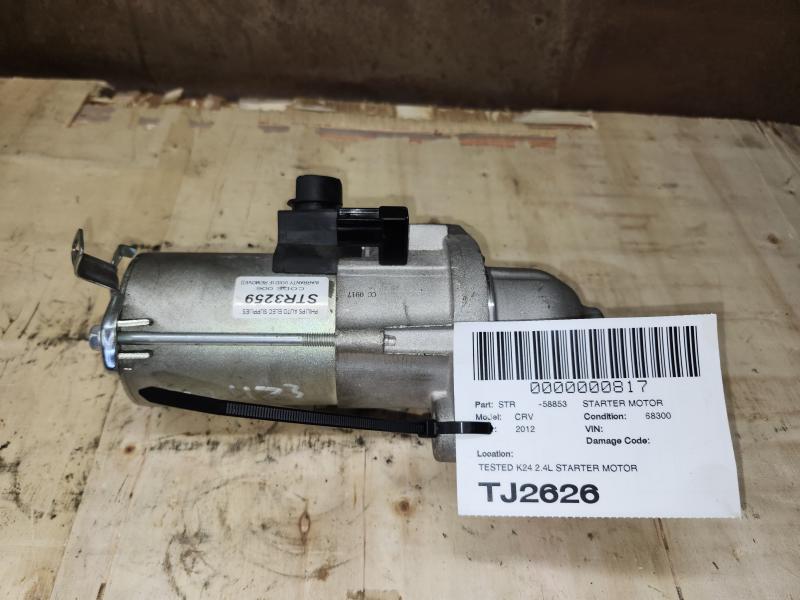 JDM Honda CR-V 2012 Tested K24 2.4L Starter Motor