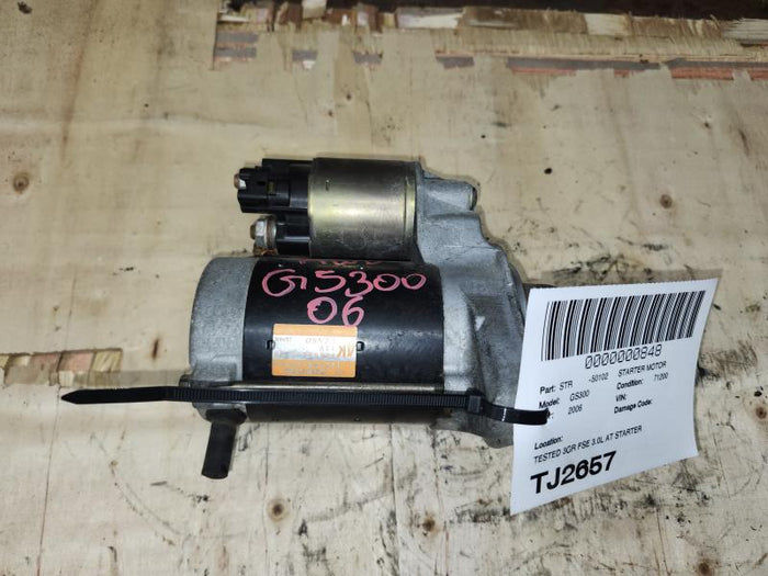 JDM Lexus GS300 2006 Tested 3GR Fse 3.0L At Starter Motor