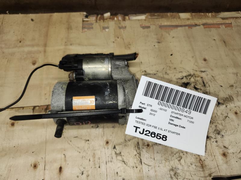 JDM Lexus IS350 2012 Tested 2GR Fse 3.5L At Starter Motor