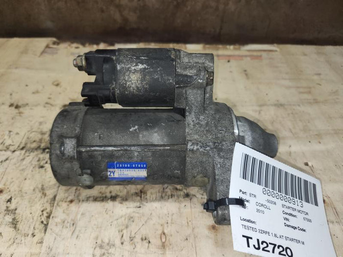 JDM Toyota Corolla 2010 Tested 2ZRFE 1.8L At Starter Motor