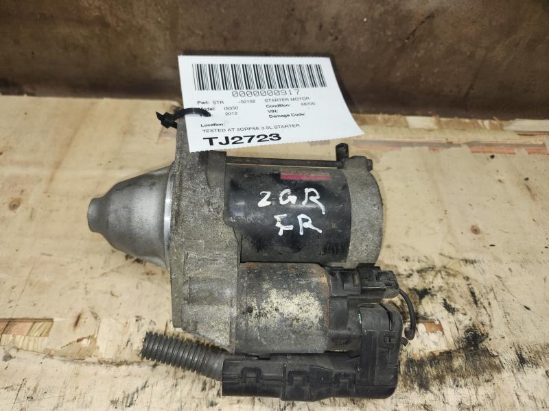 JDM Lexus IS350 2012 Tested At 2GRFSE 3.5L Starter Motor