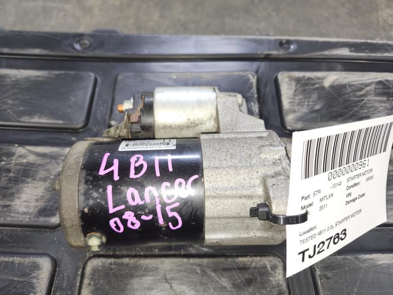 JDM Mitsubishi Lancer Outlander Tested 4b12 4B11 2.4L 2.0L Starter Motor