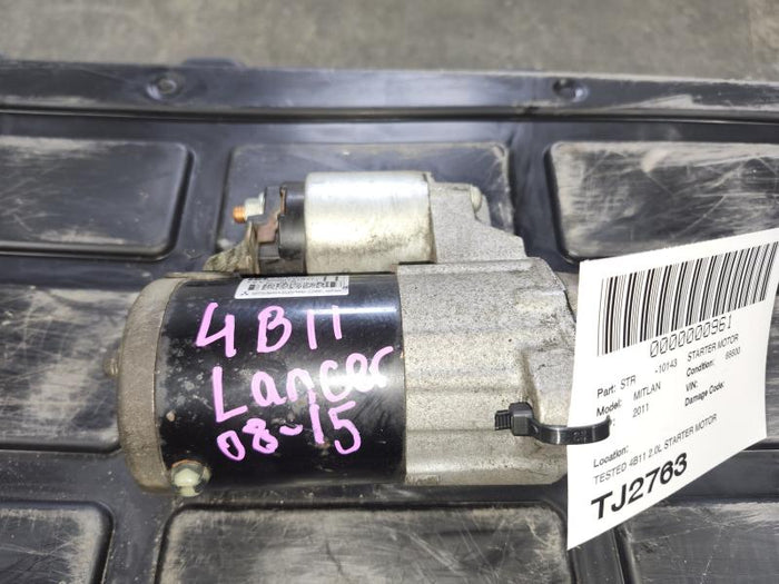 JDM Mitsubishi Lancer Outlander Tested 4b12 4B11 2.4L 2.0L Starter Motor