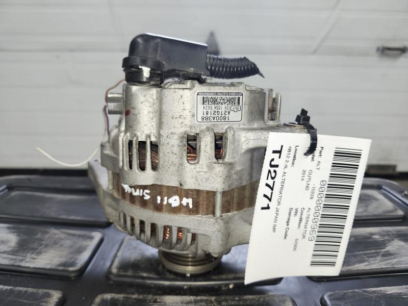JDM Mitsubishi Outlander 2014 4B12 2.4L Alternator