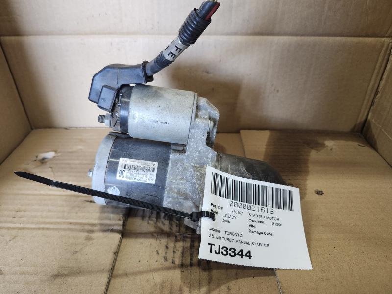 JDM Subaru Legacy 2008 2.5L W/o TURBO Manual Starter
