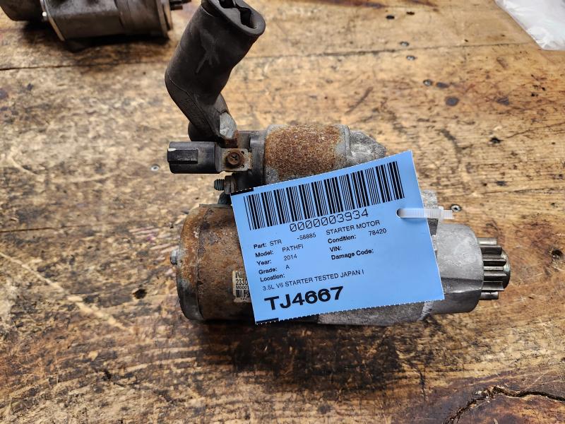 JDM Nissan Pathfinder 2014 3.5L V6 Starter Tested