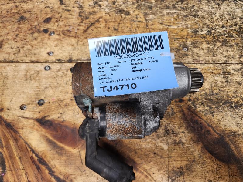 JDM Nissan Altima 2010 2.5L Starter Motor