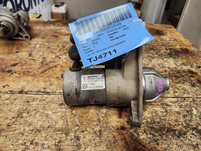 JDM Nissan Sentra 2018 1.8L CVT Starter