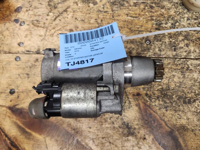 JDM Toyota Sienna 2016 3.5L V6 Starter Motor