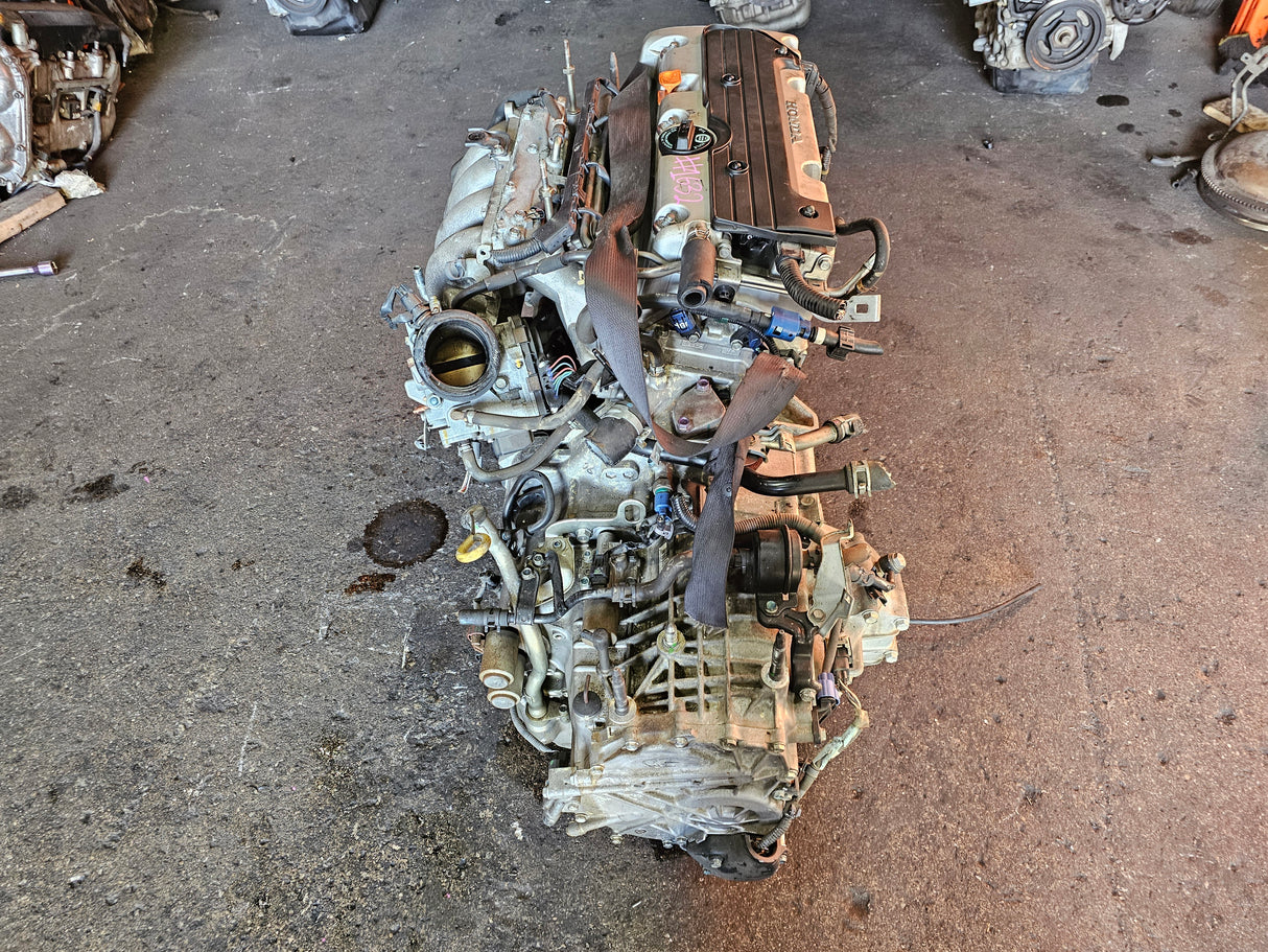 JDM Acura TSX 2004-2008 K24A 2.4L Engine and Automatic Transmission / Low Mileage / STOCK NO:1632